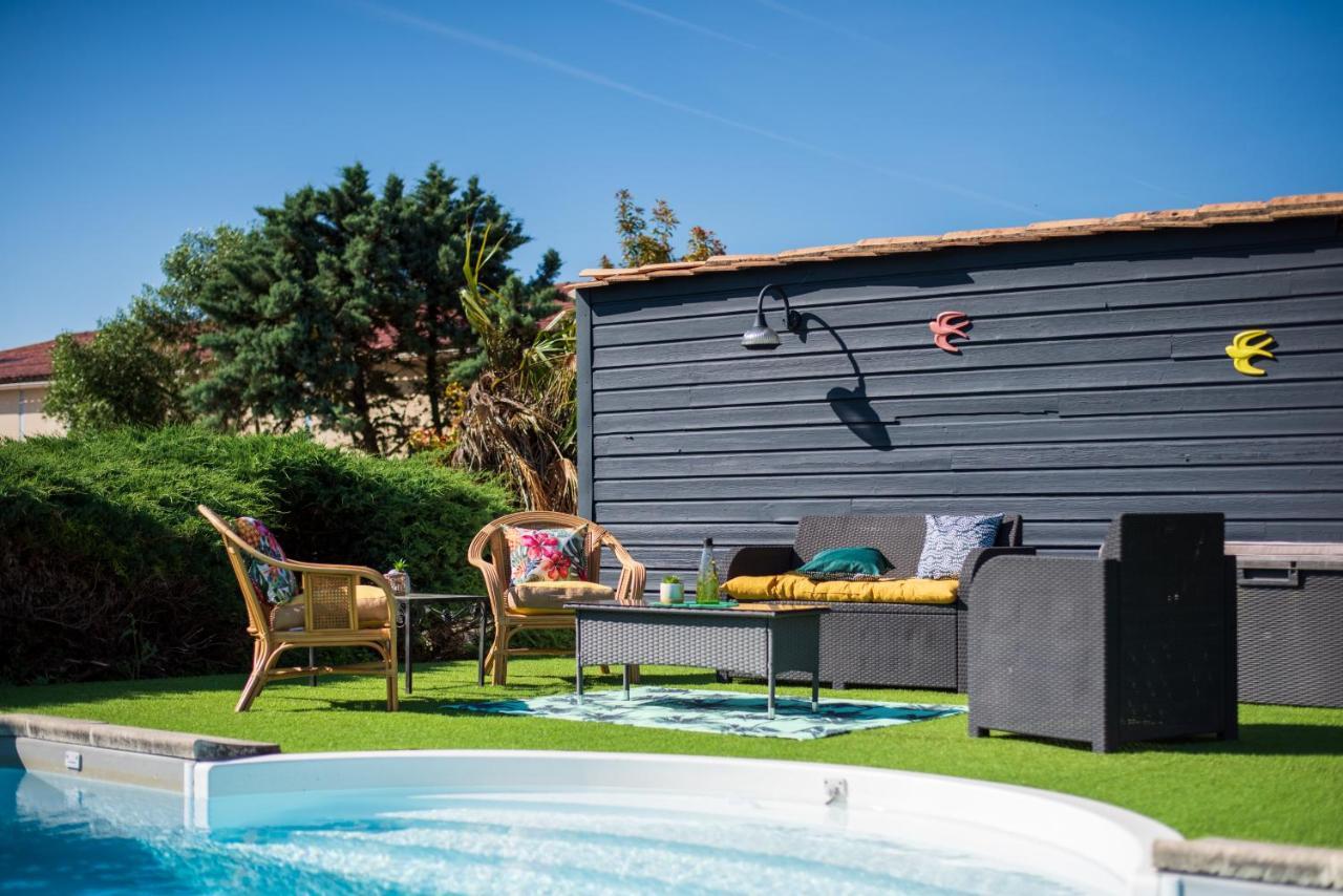 Chambre Merlot, Piscine Et Spa, Proche St Emilion Lugon et l'Ile du Carney Exterior photo